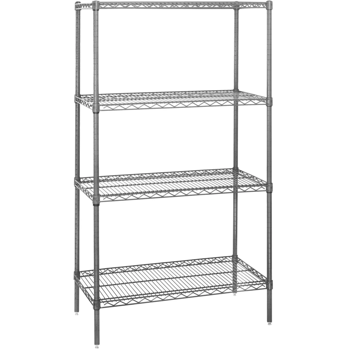 48 x 18 x 54 - 4 Shelf Wire Shelving Starter Unit