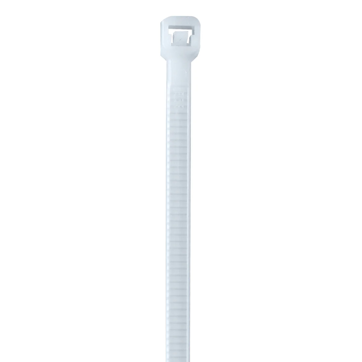5 1/2" (40 lb Tensile) Clear Nylon Cable Ties 1000/Case