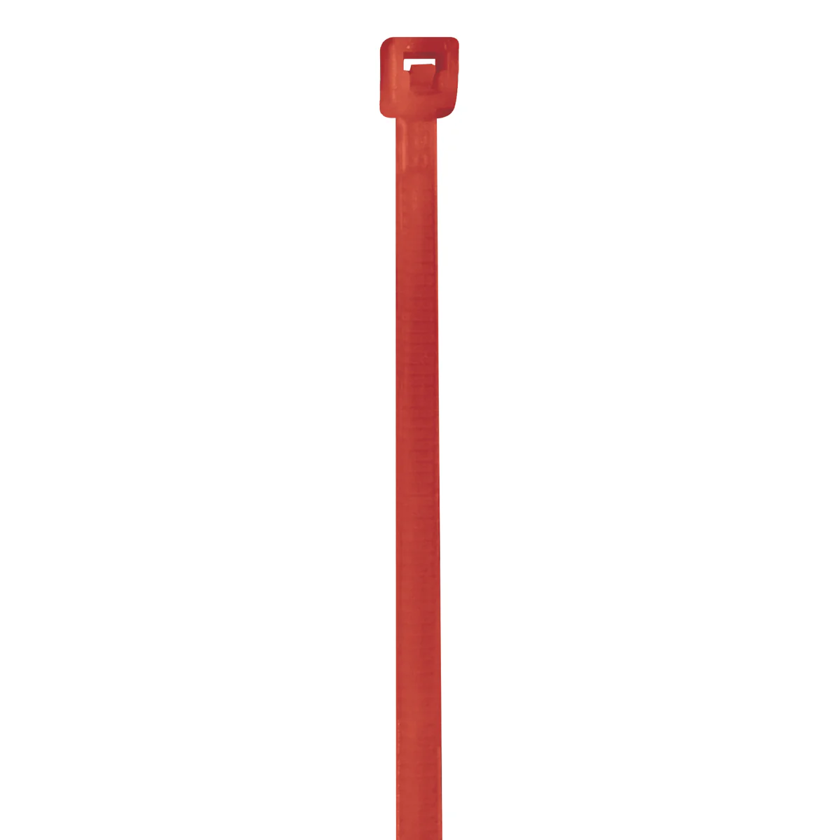 5 1/2" (40 lb Tensile) Fluorescent Red Cable Ties 1000/Case