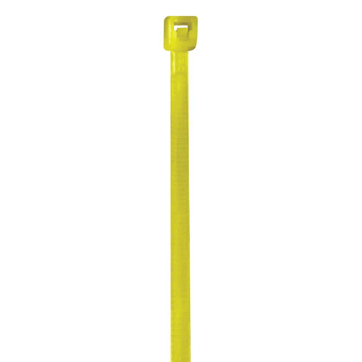 5 1/2" (40 lb Tensile) Fluorescent Yellow Cable Ties 1000/Case