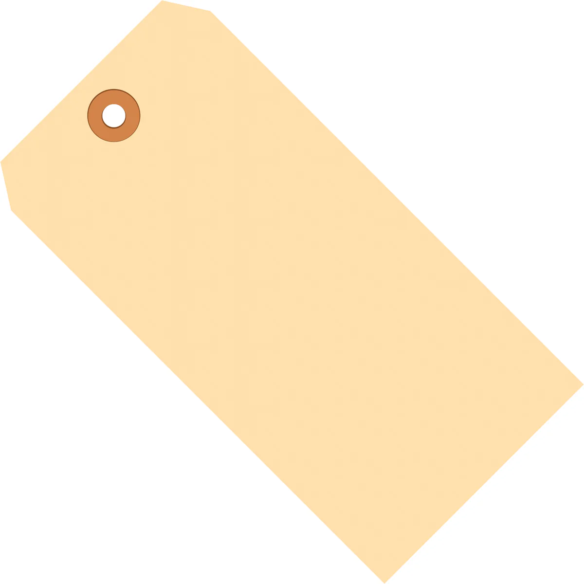 5-1/4 x 2-5/8 Manila Tags (THICK BOARD - 13 POINT) 1000/Case
