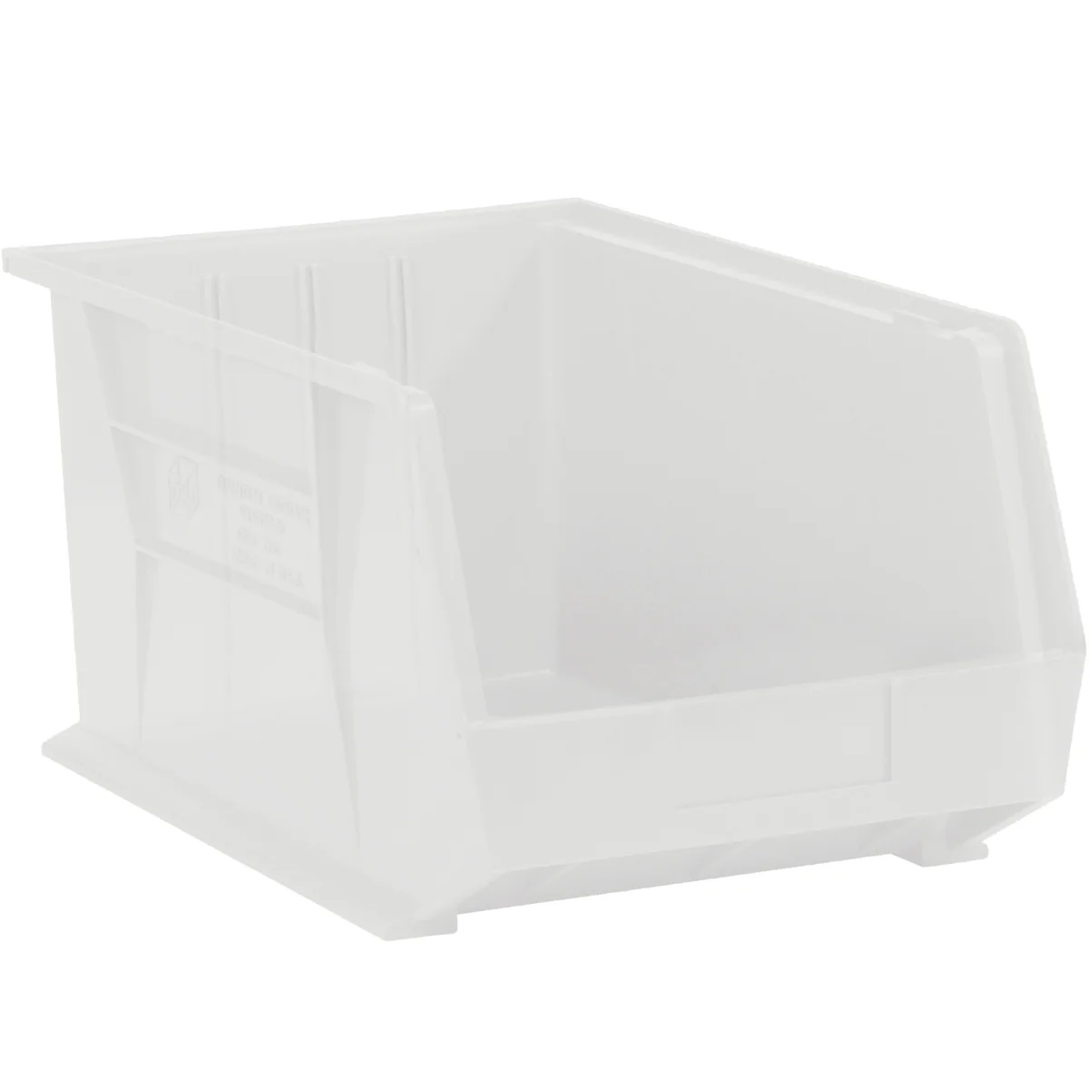 5 3/8 x 4 1/8 x 3 Clear Plastic Bin Boxes 24/Case