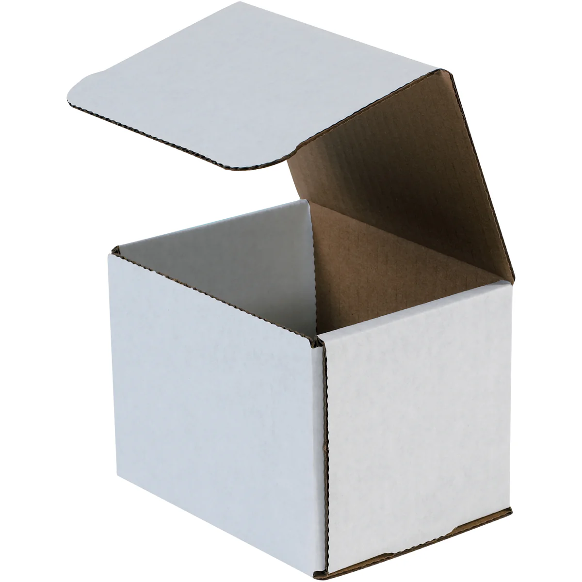5 x 4 x 4 White Corrugated Mailers 50/Bundle