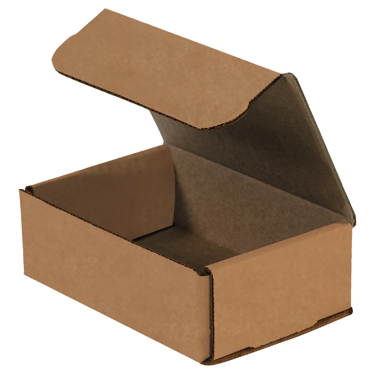 6 1/2 x 4 1/2 x 2 1/2 Brown Corrugated Mailers 50/Bundle