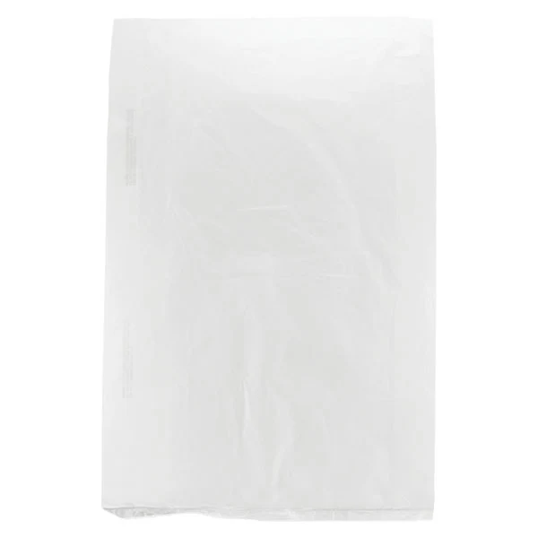 6 1/2 x 9 1/2 White Hi-Density Flat Merchandise Bags (.55 mil thickness) 1000/Case