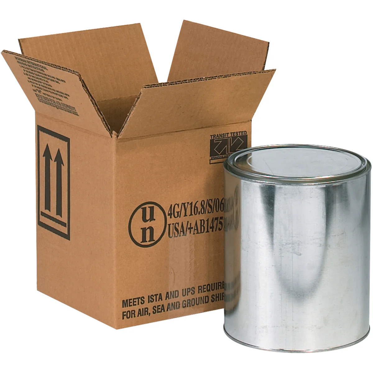 6 7/8 x 6 7/8 x 7 7/8 1 - 1 Gallon Haz Mat Boxes  20/Bundle