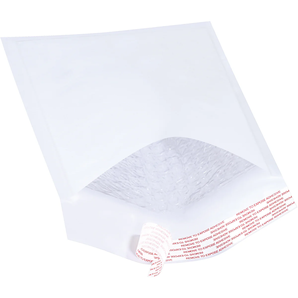 6 x 10 - #0 Self-Seal White Bubble Mailers 250/Case