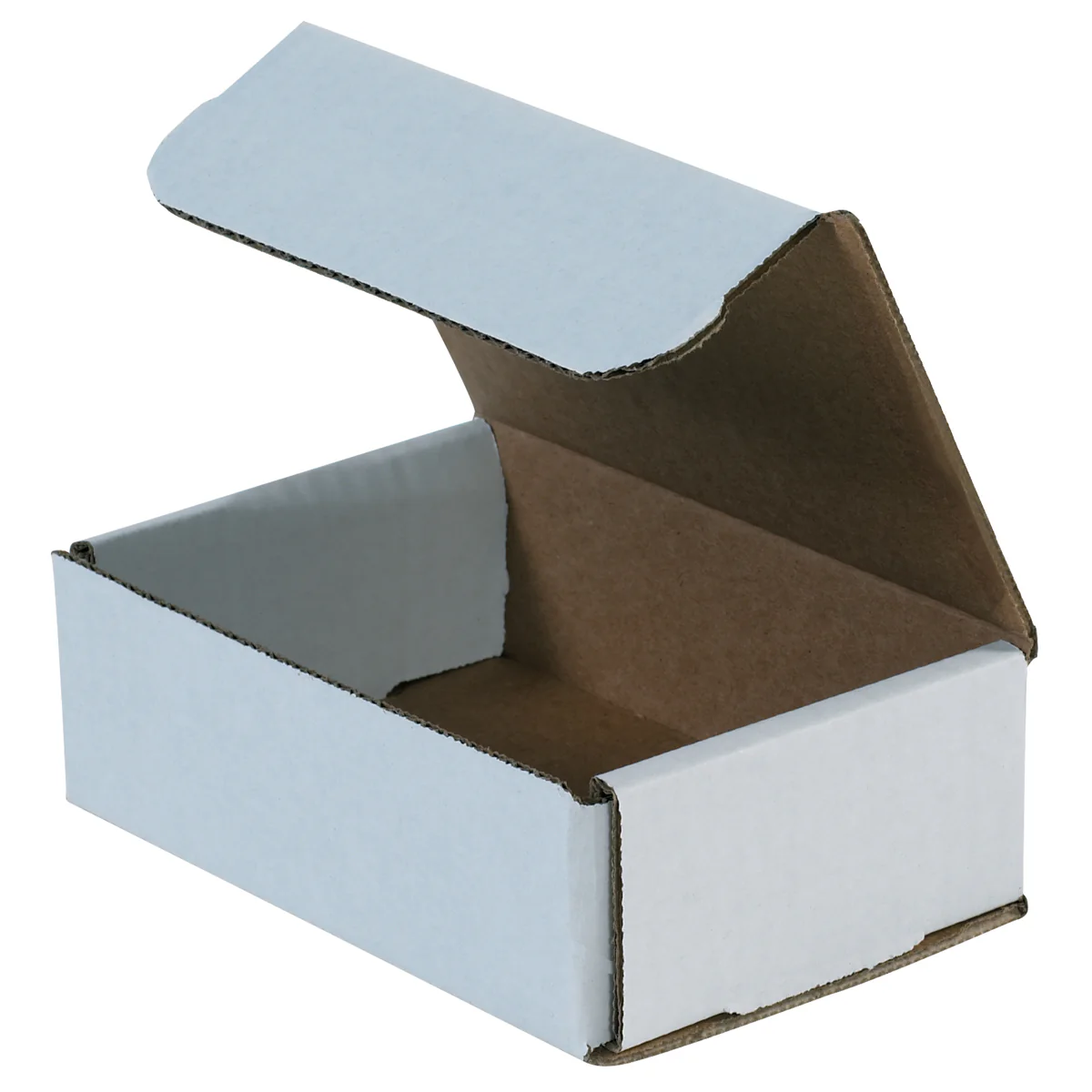 6 x 4 x 2 White Corrugated Mailers 50/Bundle