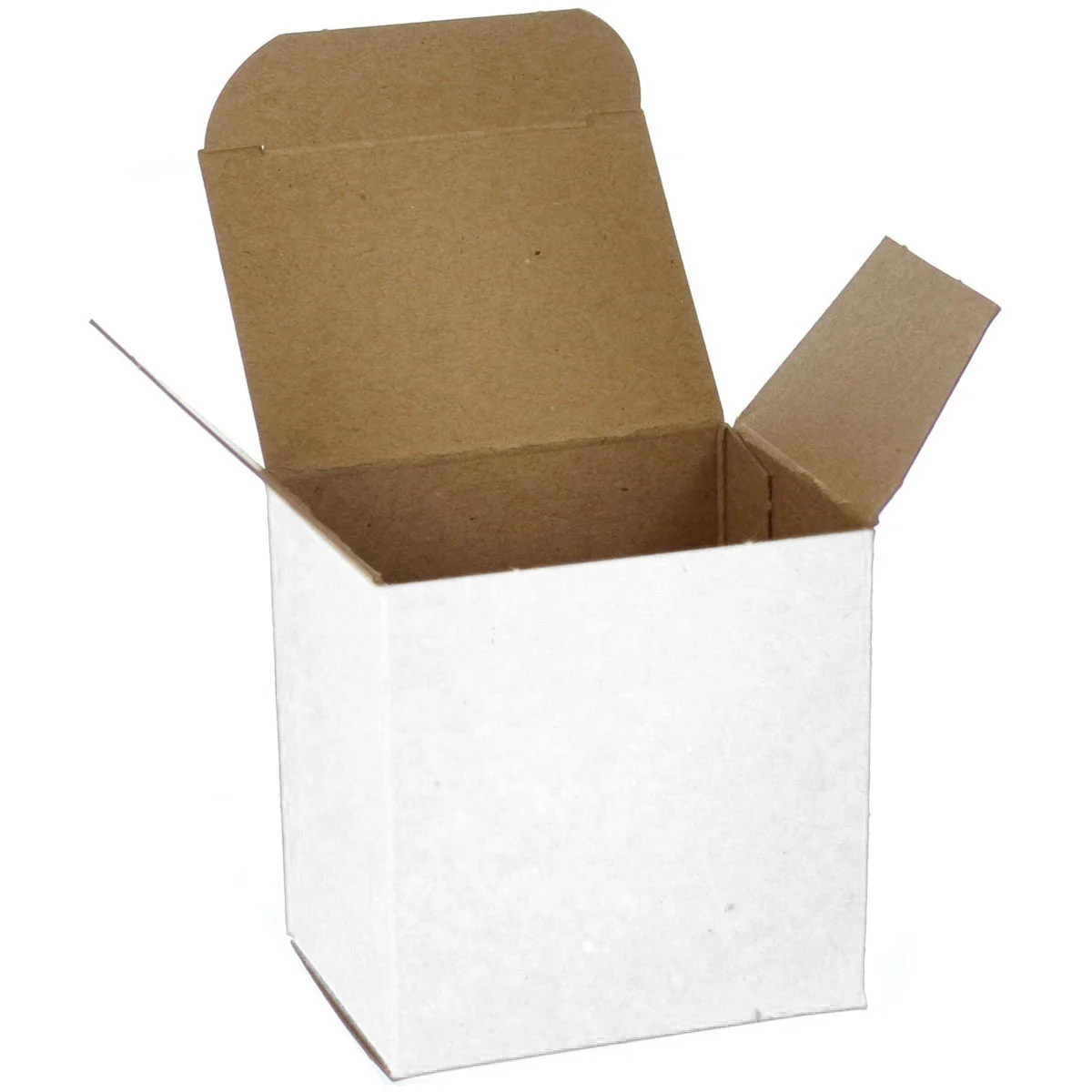 6 x 4 x 6 White 24pt 1-pc Chipboard Folding Carton 200/Case