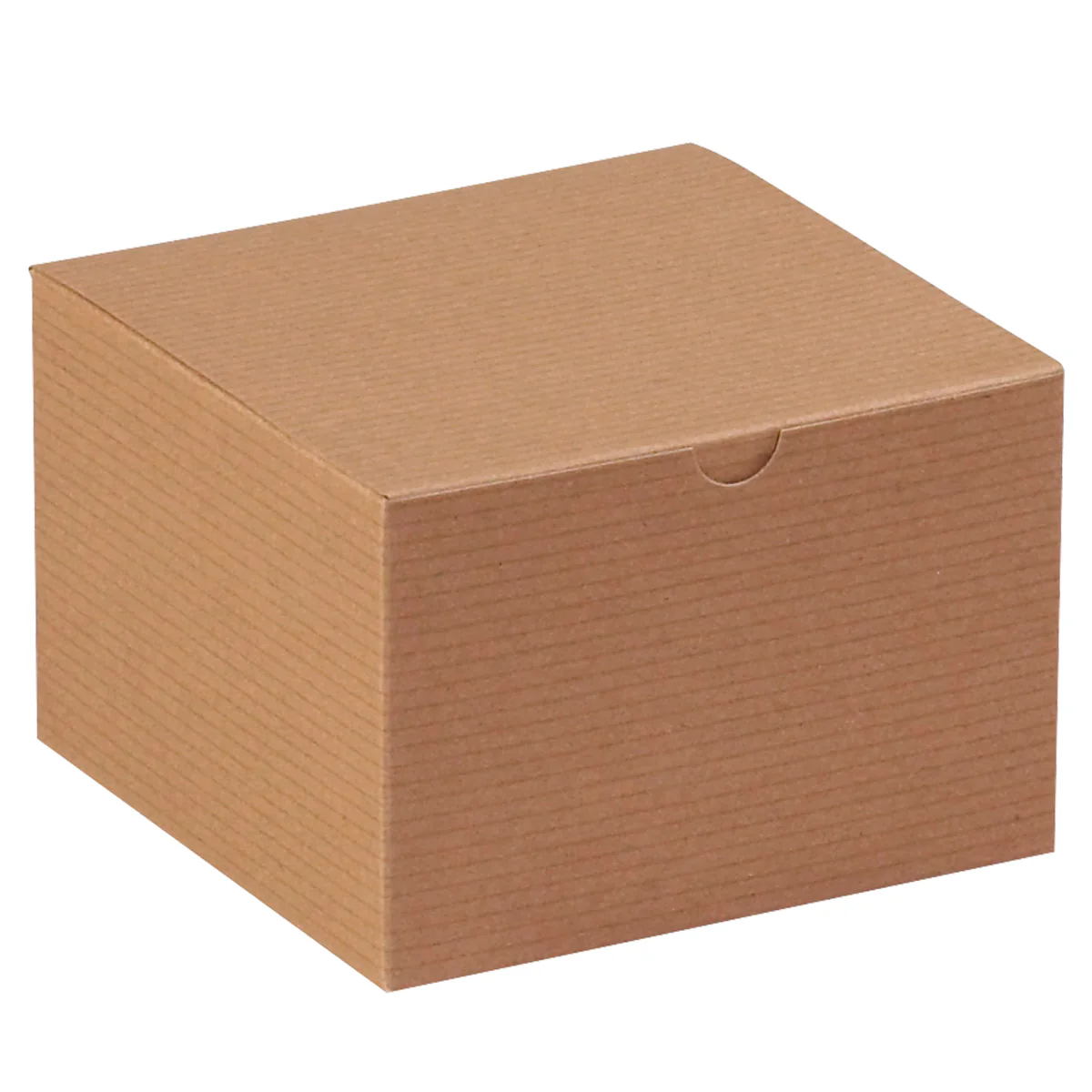 6 x 6 x 4 Kraft (Brown) Gift Box 100/Case