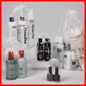 6 x 8 (2 mil) Clear Double Drawstring Bags 1000/Case - Image 2