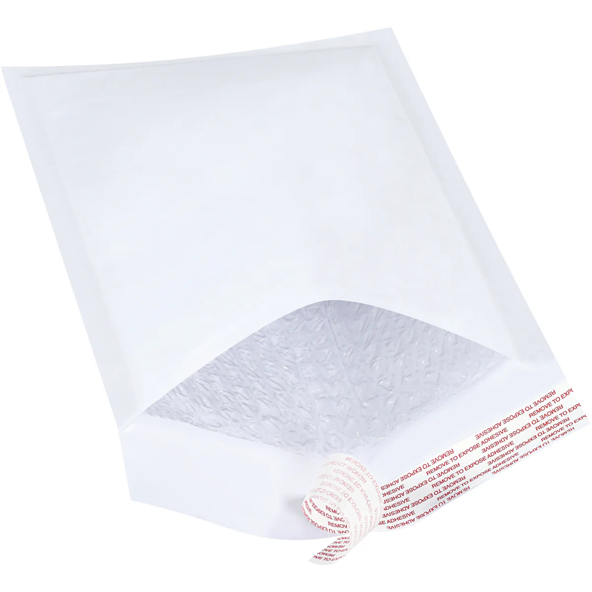 7 1/4 x 12 - #1 Self-Seal White Bubble Mailers - 25/Case
