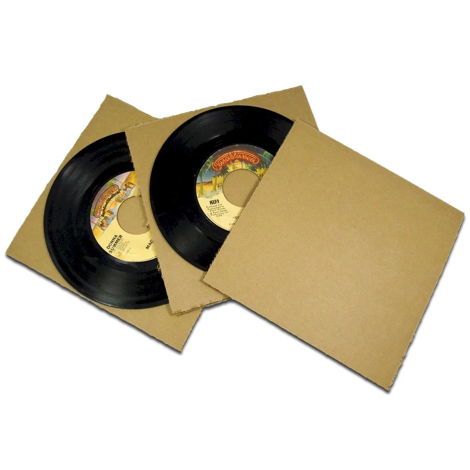 7 1/4 x 7 1/4 Corrugated 45 RPM Insert Pads 100/Case