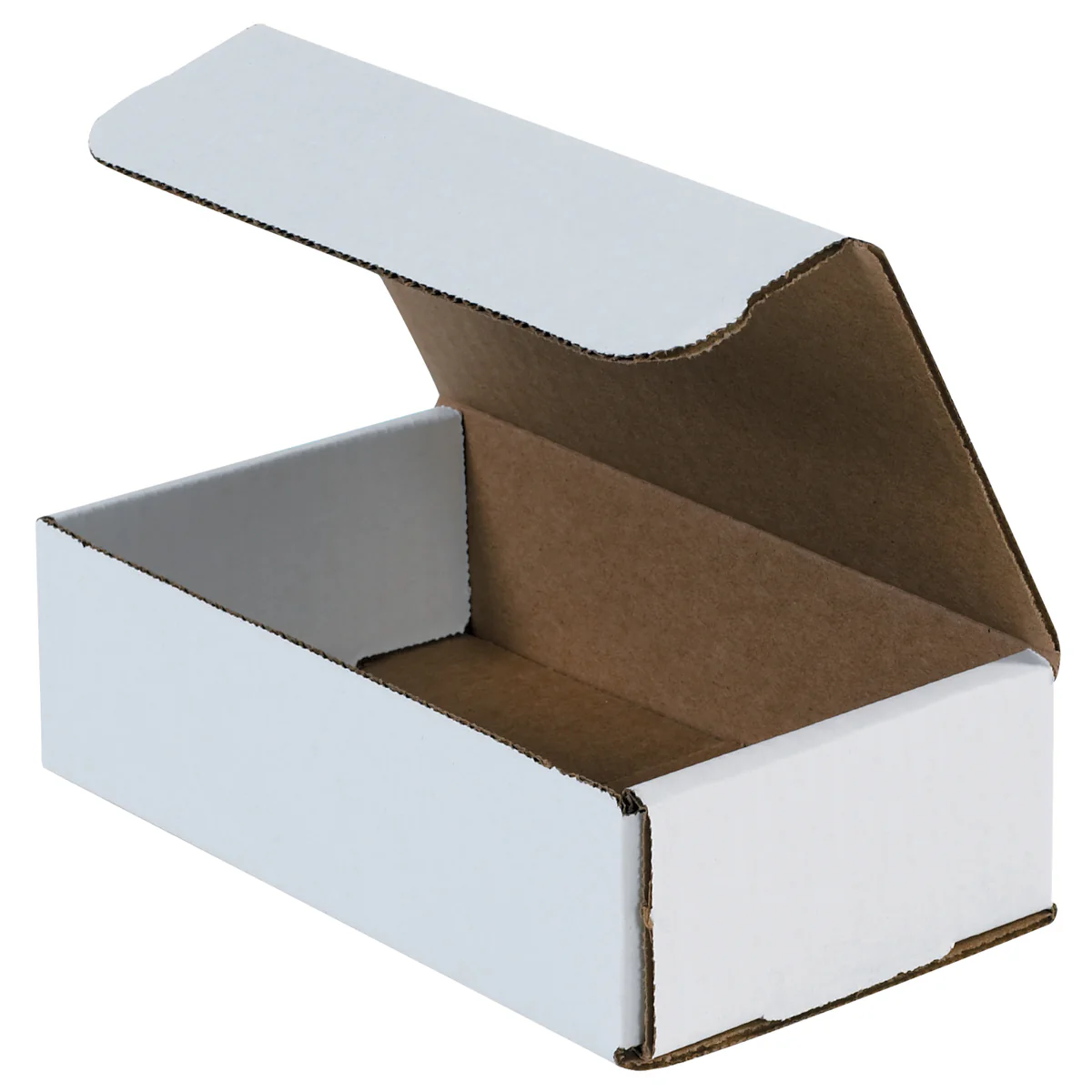 7 x 4 x 1 White Corrugated Mailers 50/Bundle