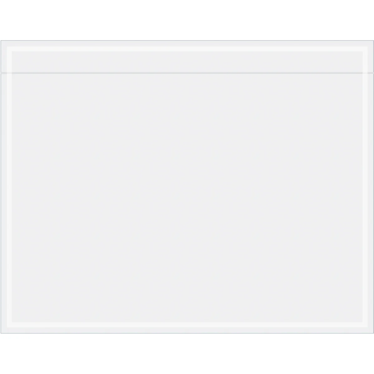 7 x 5-1/2 Clear Packing List Envelopes Envelopes 1000/Case