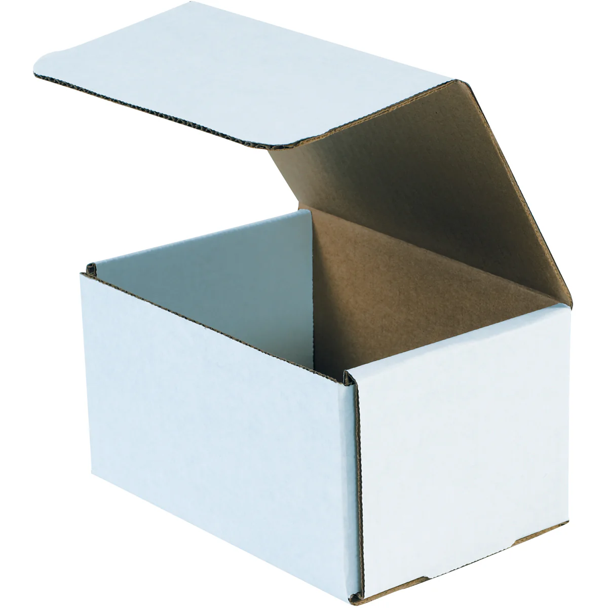 7 x 5 x 5 White Corrugated Mailers 50/Bundle