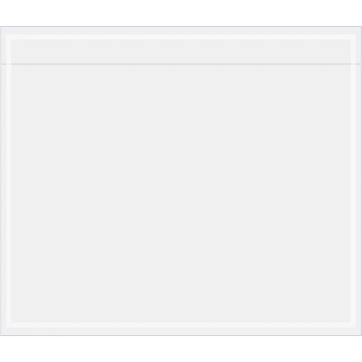 7 x 6 Clear Packing List Envelopes Envelopes 1000/Case