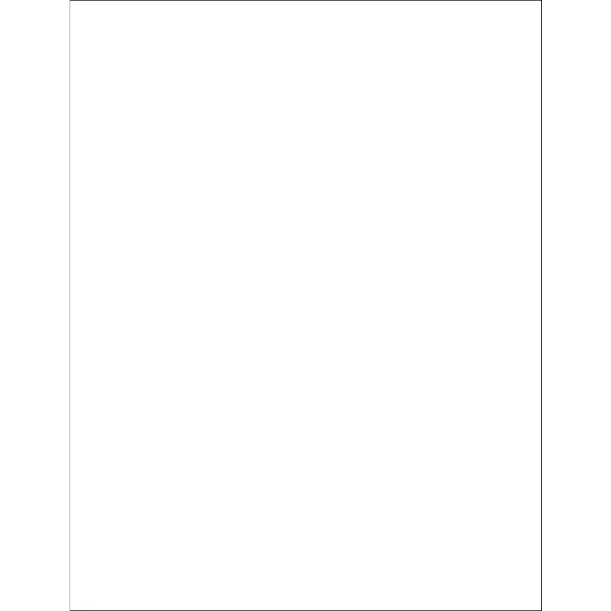 8 1/2 x 11 Vinyl Envelope Insert Cards 50/Case