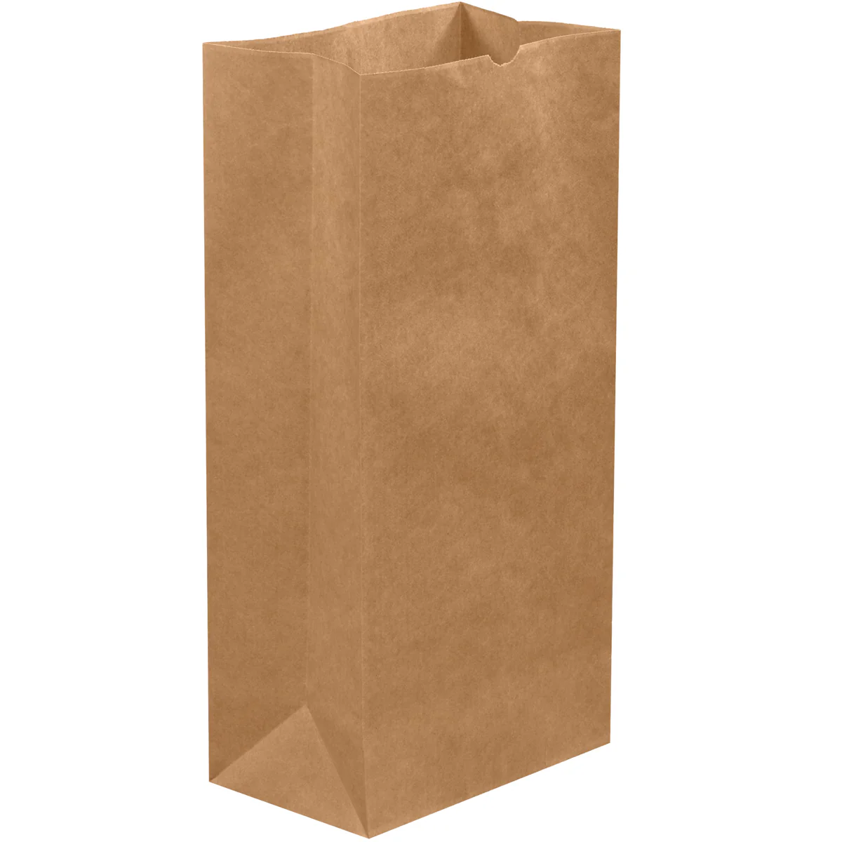 8 1/4 x 5 1/4 x 18 Kraft Hardware Bags 500/Case