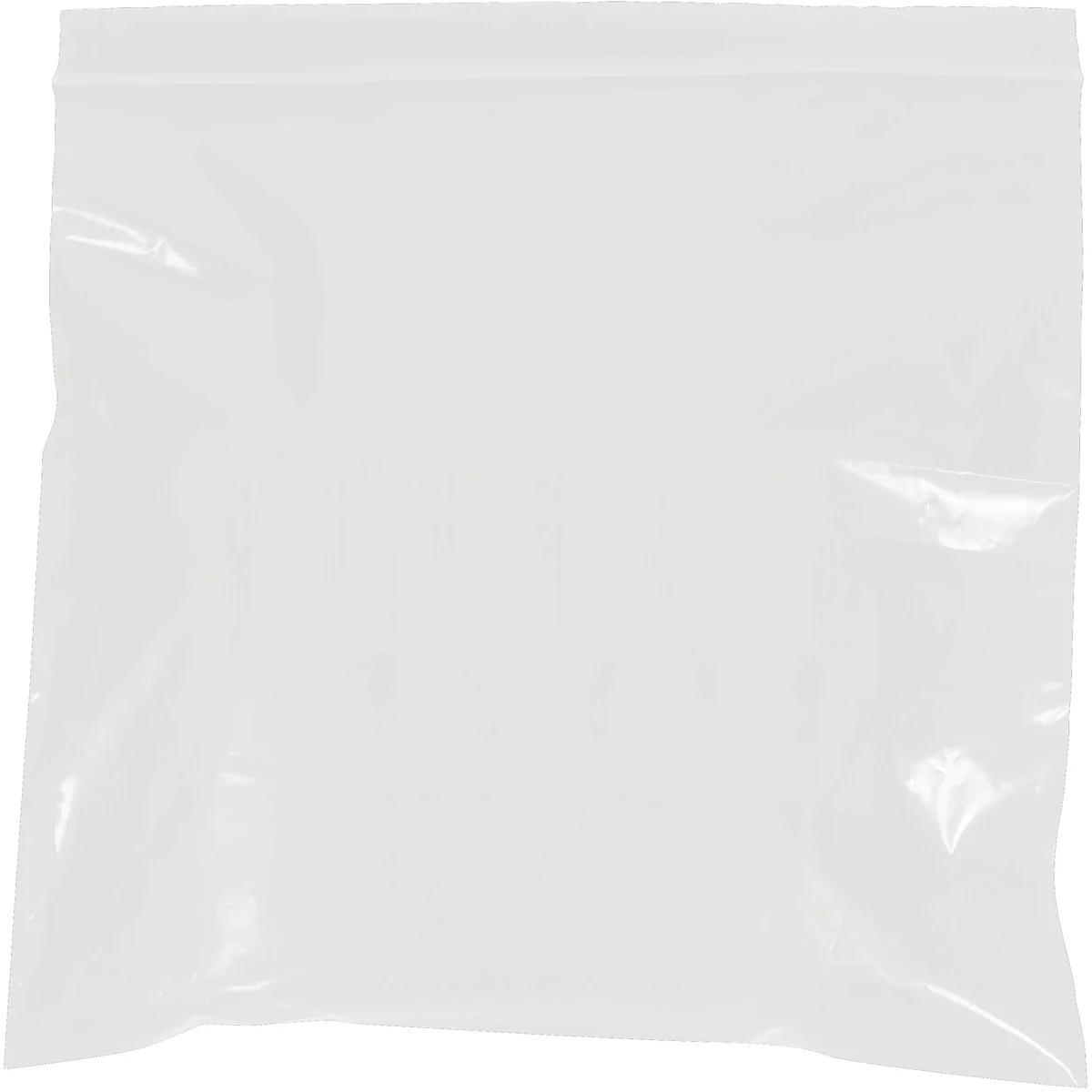 8 x 10 - 2 Mil White Reclosable Poly Bags 1000/Case