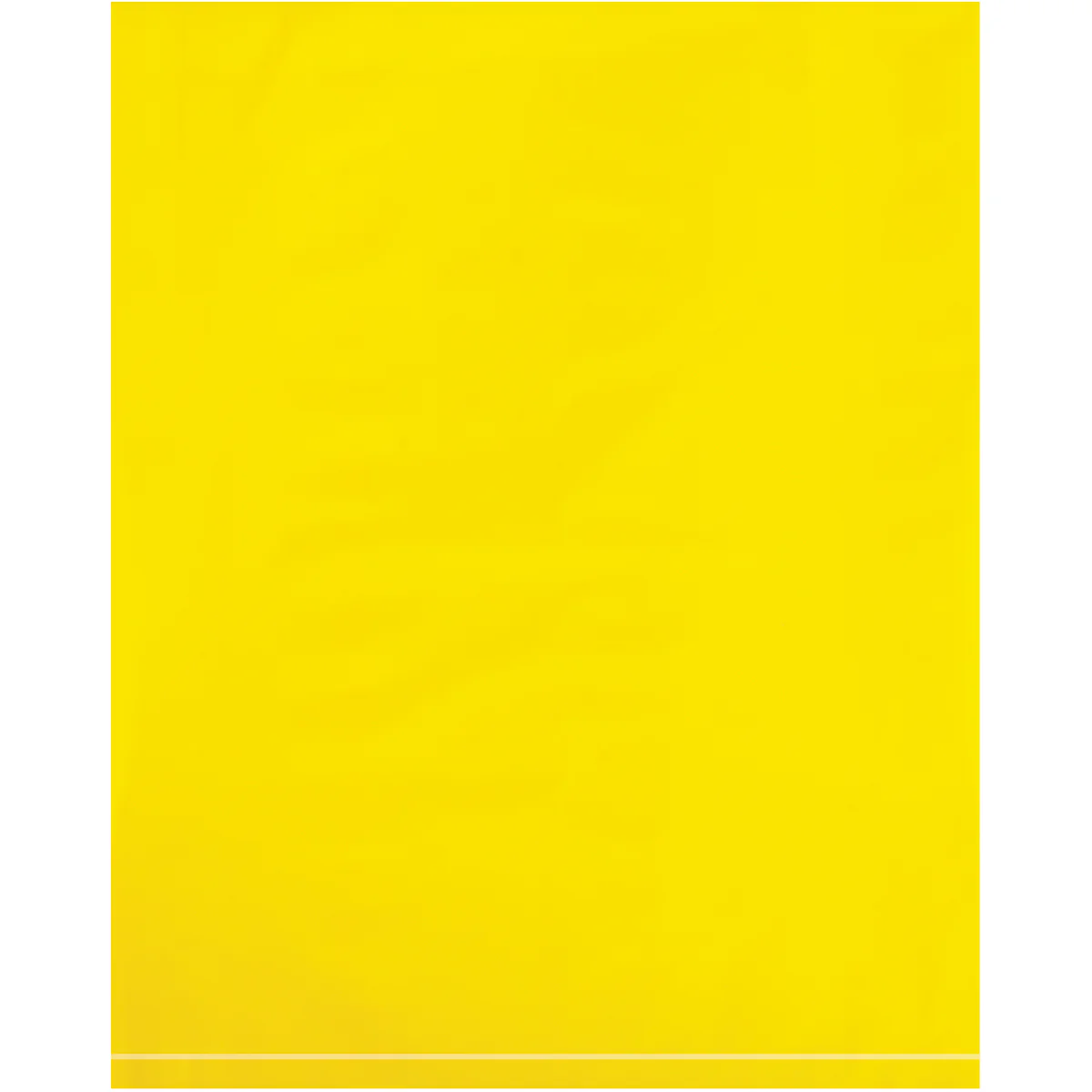 8 x 10 - 2 Mil Yellow Flat Poly Bags 1000/Case