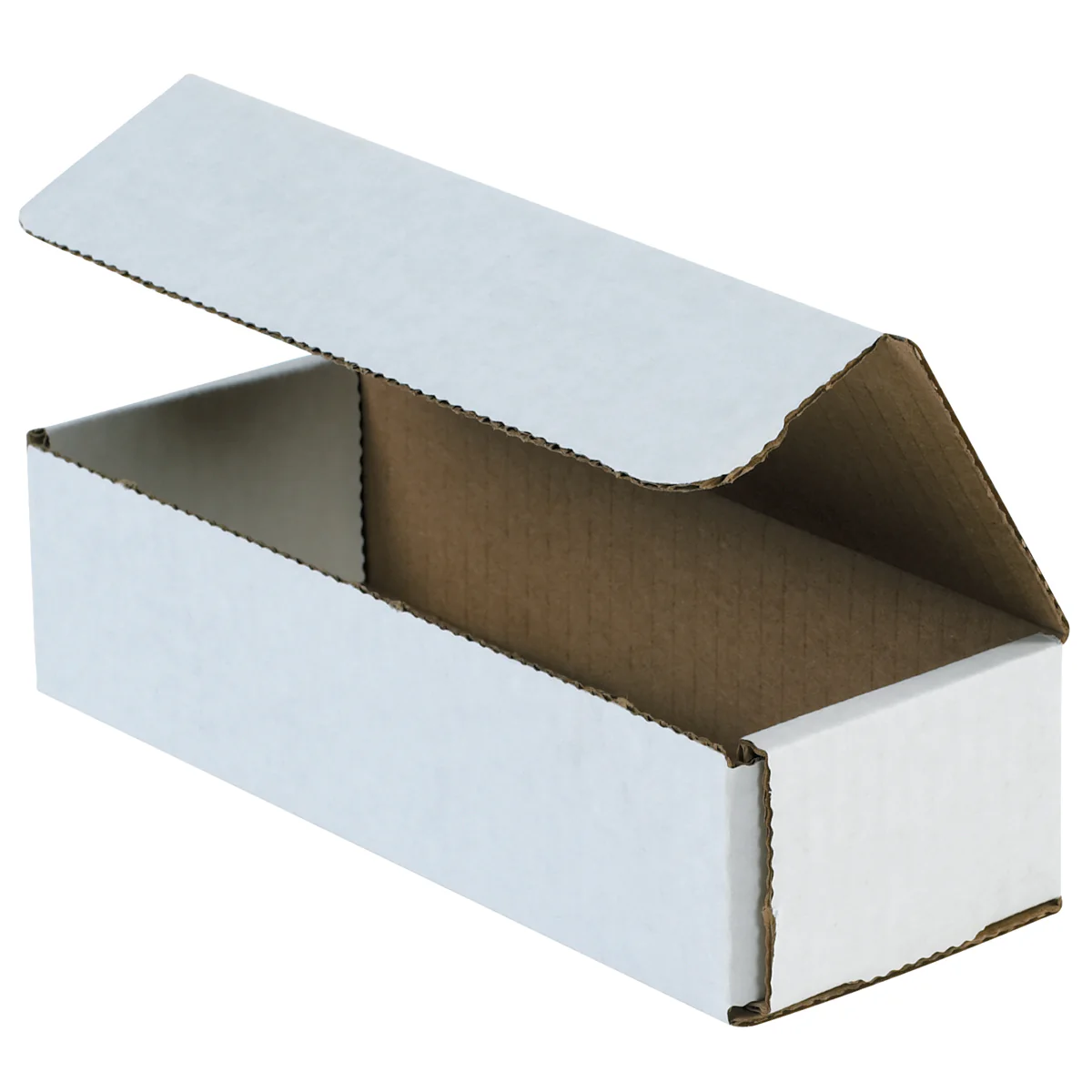 8 x 3 x 2 White Corrugated Mailers  50/Bundle