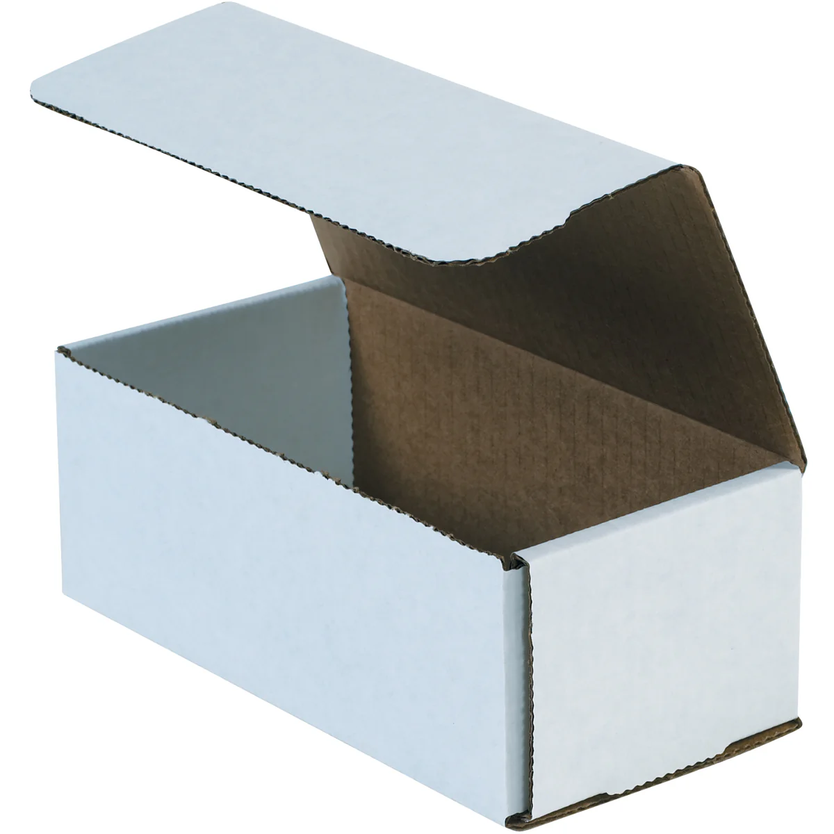 8 x 4 x 3 White Corrugated Mailers  50/Bundle