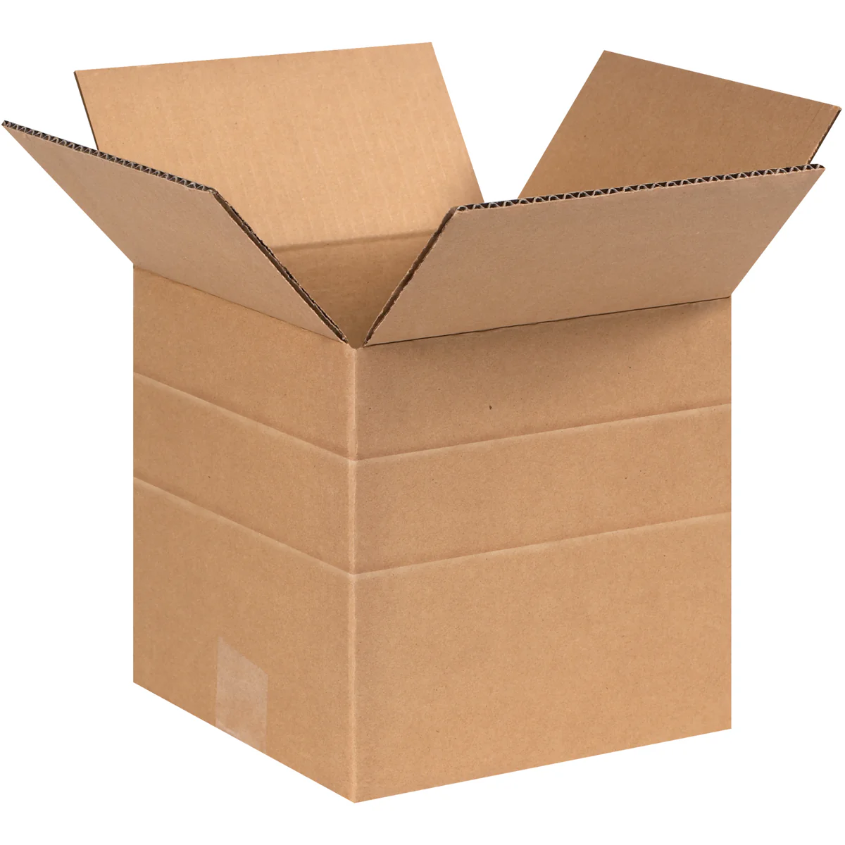 8 x 8 x 8 Multi Depth Corrugated Boxes 25/Bundle
