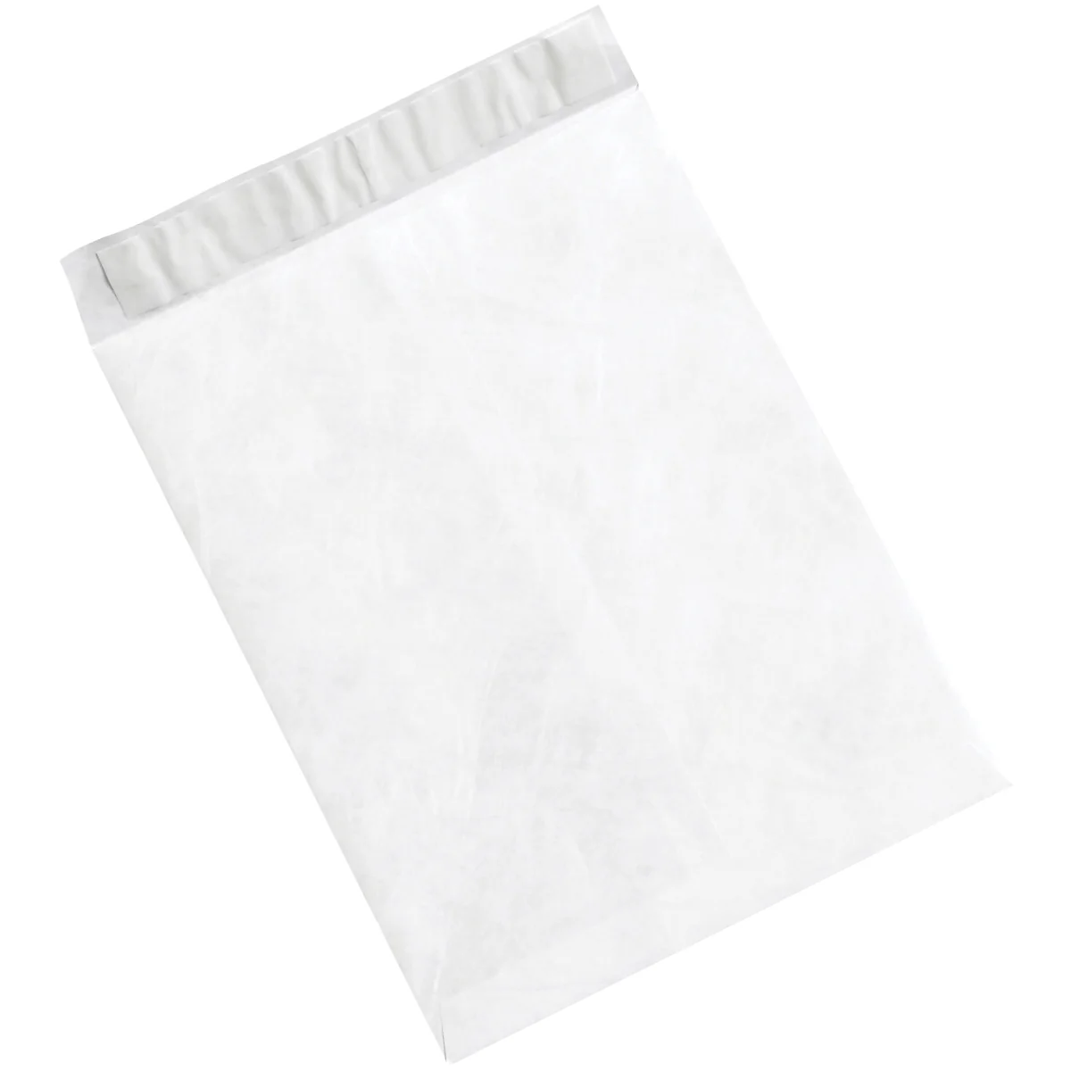 9 1/2 x 12 1/2 White Flat Tyvek Envelopes 100/Case