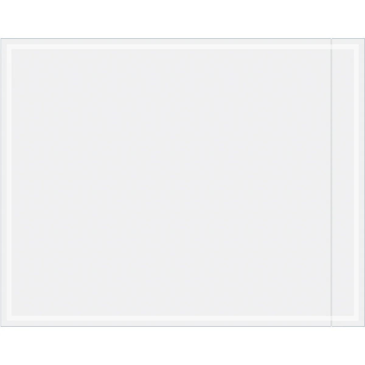 9-1/2 x 12 Clear Packing List Envelopes Envelopes 500/Case