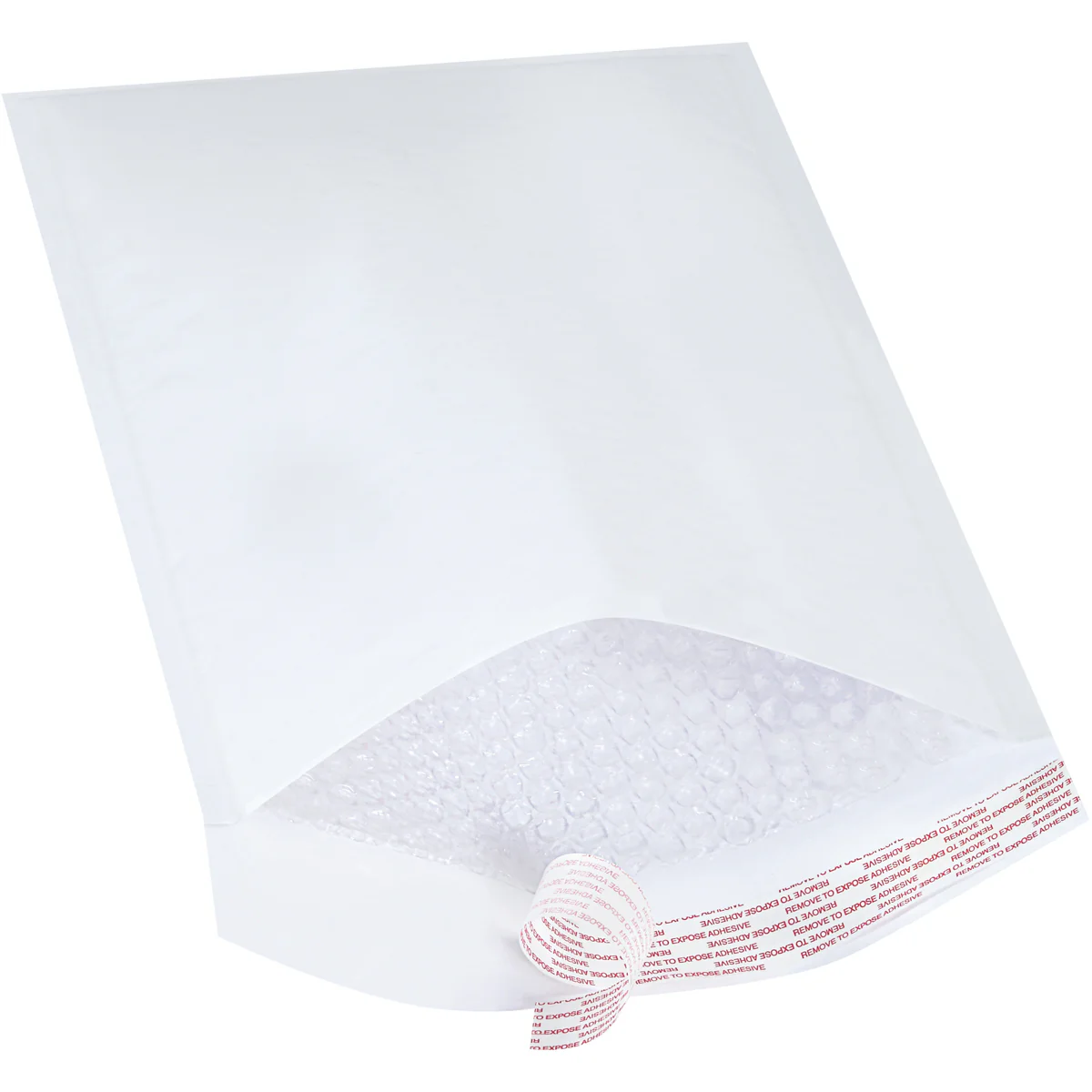 9 1/2 x 14 1/2 - #4 Self-Seal White Bubble Mailers - 25/Case