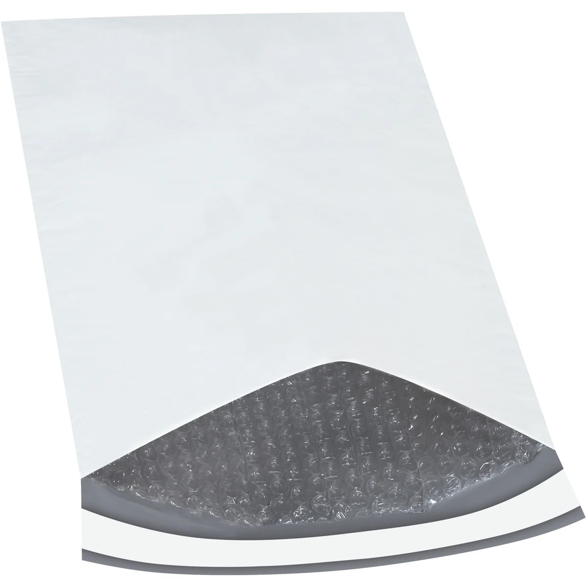 9 1/2 x 14 1/2 - #4 Self-Seal White Poly Bubble Mailers - 25/Case