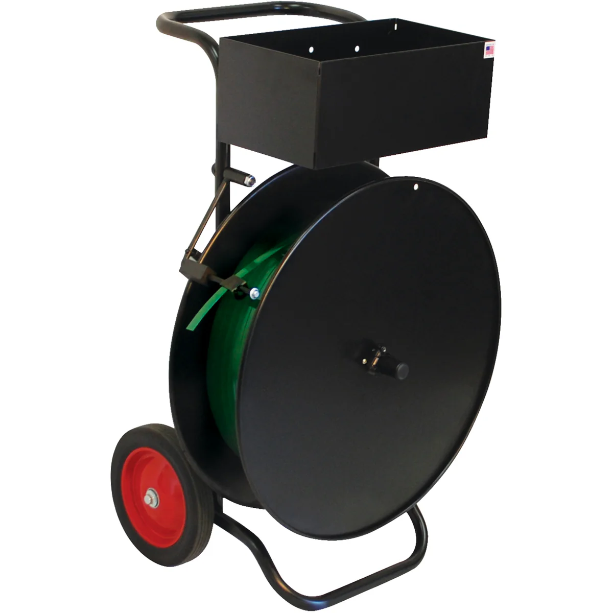 Economy Dispenser Cart for Poly Strapping (fits 16x3, 16x6, 8x8)