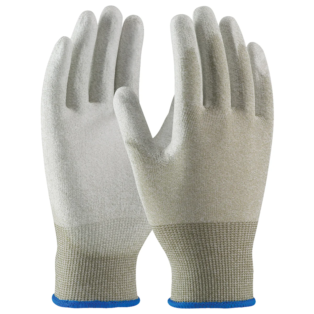 ESD Palm Coated Nylon Gloves - Small - 12 Pair/Case