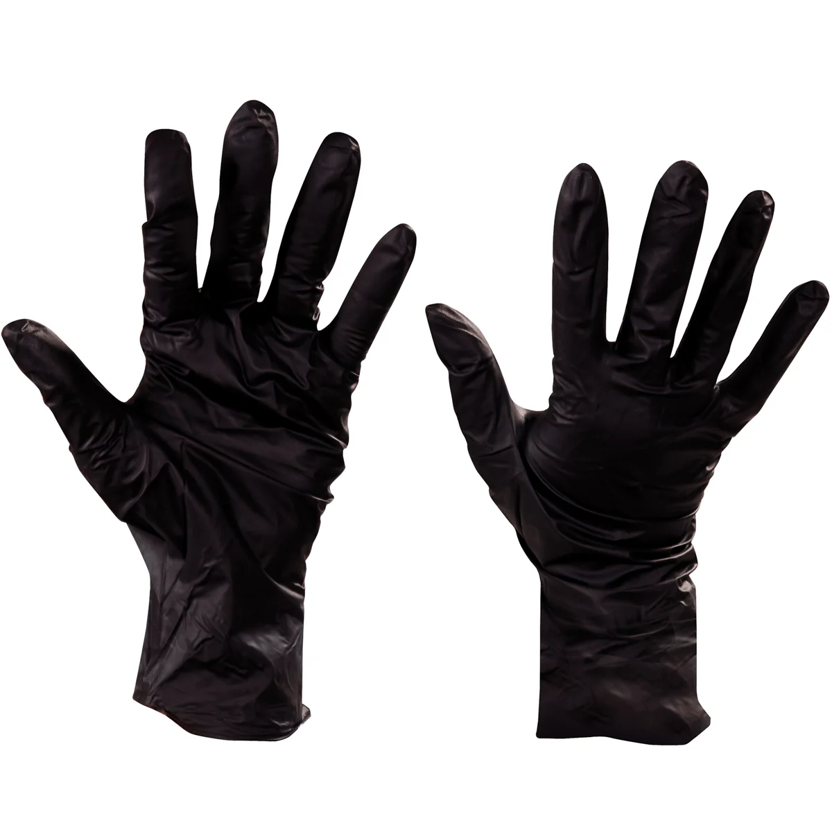Nitrile Gloves with Beaded Cuff - Xlarge 100/Case