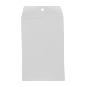 White 6"x9" Non-Clasp Envelopes 25/Pack